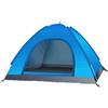 UOEONR Tenda da campeggio automatica istantanea per 2-3 persone, pop up, 4 stagioni, impermeabile e antivento, tenda da campeggio con telo esterno rimovibile, doppio strato, con borsa per il trasporto (blu