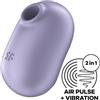 Air Pulse,Satisfyer Satisfyer Pro To Go 2 Vibratore e Stimolatore - Viola