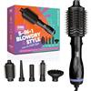 SBB 5 in 1 Styler ad Aria Calda da 1200W - Accessorio per Asciugatura, Diffusore per Ricci, Testina per Modellare - Multi Styler e Asciugacapelli per Ogni Tipo di Capello