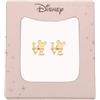 C&S ITALY Srl DISNEY Orecchino Love Micky Placcato Oro 24kt