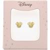 C&S ITALY Srl DISNEY Orecchino Minnie Lucido Placcato Oro 24kt