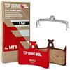 Top Brake pastiglie Freni a Disco per Hope Tech E4/RX4-Shimano/RX4+/M4/Stealth Race Evo E4(Premium E+ -Oro)