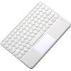 Sxmrmnx Tastiera Bluetooth fili Mini 78 Gaming Ufficio Tastiera Ricaricabile Touchpad per Pad PC Tablet