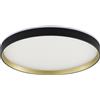 Zuma Line Orbitral plafoniera 2x32 W bianco-nero-oro MS750400R-BK&GD