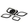 Zuma Line Illumia lampada da soffitto 1x30 W bianco-nero MS236040R-BK
