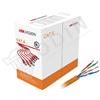 Hikvision DS-1LN6-UU Cavo UTP Cat6 in rame pieno 305 mt colore arancione