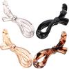 DECORNIJIA Fermagli Per Per Spessi Fini E Ricci 4 Pezzi Fermaglio A Banana Per Coda Di Cavallo Da Donna Resistente E Confortevole Design Elegante
