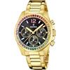 Festina women's black stainless steel watch bracelet Boyfriend CollectionBlack