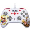Konix Controller cablato One Piece per Nintendo Switch, Switch OLED e PC - Funzione di vibrazione - Cavo da 3 m - Motivo Luffy - bianco