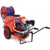 AgriEuro TOP-LINE Kit motopompa irroratrice Comet MC 25 Honda GP 160 e carrello Dal Degan con serbatoio 150 lt