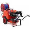 AgriEuro TOP-LINE Kit motopompa irroratrice Comet APS 41 Loncin e carrello Dal Degan con serbatoio 150 lt