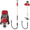 Blue Bird GX50 - Decespugliatore + Scuotitore con gancio a scoppio cm 180 motore a zaino Honda - Scuotiolive