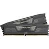CORSAIR VENGEANCE DDR5 64GB (2x32GB) DDR5 6000MHz CL30 AMD EXPO Intel XMP iCUE Memoria Compatibile per Computer - Grigio (CMK64GX5M2B6000Z30)