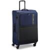 RONCATO METROPOLITAN Valigia Trolley grande 78 cm, Espandibile con zip e con sistema di chiusura TSA - Blu Notte