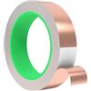 Geroony Nastro di rame contro lumache, 20 m x 30 mm, nastro in rame EMI conduttivo su entrambi i lati, protezione lumache, nastro in rame per aiuole rialzate, autoadesivo, anti-lumache, nastro in rame