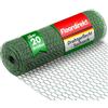Floordirekt Recinzione a rete metallica per giardino, balcone e piccoli animali | Recinzione a filo esagonale | Larghezza maglie 25 mm | verde | molte misure (50 cm (H) / 25 m (L) / 25 mm larghezza
