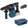 Bosch Professional 611910001 Martello Perforatore a Batteria GBH 18V-26 F System, Asta Profondità, Panno, Mandrino Intercamb. SDS Plus, Batt. e Caricabatteria Non Inclusi, 18 V