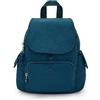 Kipling City Pack Mini, Zaino Piccolo, Cosmic Emerald (Verde)
