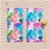 Daunex Telo Mare in Microfibra Double Face + Astuccio Art. Alba - Fantasia