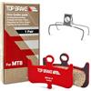 Top Brake pastiglie freni a disco per Hayes Dominion A4 (Performance - Rosso)