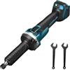 ConBlom Smerigliatrice dritta a batteria compatibile con batteria Makita da 18 V, senza spazzole, mandrino da 6 mm e 4 velocità variabili (senza batteria)