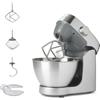 Kenwood KHC29.A0SI Impastatrice Planetaria Prospero+, Ciotola capiente in acciaio da 4,3L, Dotato di 3 utensili di miscelazione, Potenza 1000watt, Sistema di sicurezza, Piedini antiscivolo, Silver