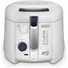 De'Longhi F28211 Friggitrice con Timer Digitale e Cestello Rotante, Termostato Regolabile, Filtro Removibile Antiodore, Capacità Olio 1.2L, Amplio Oblo', Vasca Antiaderente, Cestello Saliscendi
