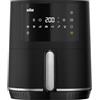 Braun MultiFry 3 HF3030 Friggitrice ad Aria con 4.3L di Capacità, Forno ad Aria con Controllo della Temperatura 80-200°, Tecnologia RealAir, 8 Programmi Preimpostati, Controllo Touch, 1500W, Nero