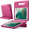 JETech Custodia Bambini per iPad 9,7 Pollici (6a/5a Gen, 2018/2017), iPad Air 2/1 9,7 (2a/1a Gen, 2014/2013) e iPad Pro 9,7 2016, Antiurto Leggera Tablet Cover con Maniglia Supporto (Prugna)