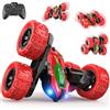Mieryd Macchina Telecomandata per Bambini, 4x4 RC Auto Radiocomandata Acrobatica con Luce Giochi Bambini 3 4 5 6 7 8 Anni All'aperto Esterno Macchinine Giocattoli Regalo Compleanno Natale Bambino Bambina