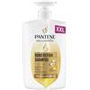 Pantene Shampoo Molecular Bond Repair con biotina. Dispenser a pompa da 1000 ml. Formula concentrata Pro-V per capelli secchi e danneggiati, protegge e lascia i capelli visibilmente più sani e
