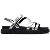 Clarks Aristella Rose, Sandali Donna, Black Leather, 41 EU