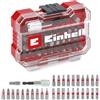 Einhell Accessories Einhell XS-CASE 32 pezzi set di inserti | Inserti da 25 mm | portainserti a cambio rapido da 60 mm | adattatore da esagono ad attacco da 1/4