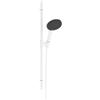 hansgrohe Raindance Alive Select S set doccia con asta saliscendi, 3 tipi di getto, 24602700, Raindance Alive Select S bianco opaco/grafite [Rubinetteria Bagno > Set Doccia]