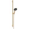 hansgrohe Raindance Alive Select S set doccia con asta saliscendi, 3 tipi di getto, 24603140, Raindance Alive Select S bronzo spazzolato/grafite [Rubinetteria Bagno > Set Doccia]