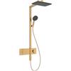 hansgrohe Raindance Alive Q colonna doccia con termostatico, 24580140, Raindance Alive Q bronzo spazzolato/grafite [Rubinetteria Bagno > Colonne Doccia]