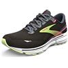 Brooks Ghost 15, Scarpe da corsa Donna, Nero (Black Ebony Sharp Green), 38 EU