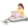KIDSCLEANCAR: Macchina da corsa elettrica per bambini 12v, velocità variabile per età 3-8 anni, ogni bambino può scegliere la propria velocità.