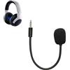 kwmobile Microfono Ricambio Cuffie Gaming Compatibile con Razer Kaira Pro Cuffie - Jack 3,5mm - Cavo 10 cm - nero