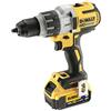DEWALT - Trapano Avvitatore Compato DCD996P2-QW con Percussione 3 Velocità Potenza 820 W Colore Nero / Giallo