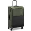RONCATO METROPOLITAN Valigia Trolley grande 78 cm, Espandibile con zip e con sistema di chiusura TSA - Verde Militare