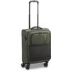 RONCATO METROPOLITAN Valigia Trolley Cabina 55x40x20/25 cm, Espandibile con zip e con sistema di chiusura TSA - Verde Militare