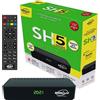 DM-Digital Decoder Digitale Terrestre 2025, DVB-T2, Digiquest SH5 HEVC H.265 10bit Full HD FTA, Sintonizzatore TDT HD, USB, HDMI, SCART, Ethernet LAN RJ-45, Telecomando, Plastica, TV Sat Decoder