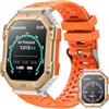 Motsfit Orologio Smartwatch Uomo Sport Watch: 2.0 HD Touch Schermo Orologi Intelligente Fitness con Bluetooth Chiamate Contapassi Frequenza Cardiaca Sonno IP67 Impermeabile Tracker Compatibile Android e iOS