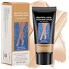 EONFAVE Trucco per gambe impermeabile senza trasferimento, correttore per trucco, impermeabile, copertura per le vene varicose, copertura durevole, copertura per tatuaggi (#02 oro medio)