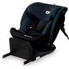 Kinderkraft i-Grow Seggiolino Auto 40-150cm con Base Isofix Girevole e cinghia Top Tether - dalla nascita ai 12 anni - Black