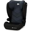 Kinderkraft i-Spark Seggiolino Auto 100-150cm con Protezioni Laterali per Bambini da 3,5 a 12 anni - Black