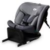 Kinderkraft i-Grow Seggiolino Auto 40-150cm con Base Isofix Girevole e cinghia Top Tether - dalla nascita ai 12 anni - Grey
