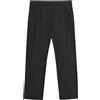Woolrich Pantalone Donna in popeline con pences Nero S