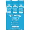 Vital Proteins Collagen Peptides, integratore collagene idrolizzato in polvere, inodore e insapore, per pelle, capelli e unghie, 10g di peptidi di collagene bovino per porzione, 10 bustine x 10g
